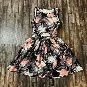 So Rad by ATV Women's Fit & Flare Multi Color Dress